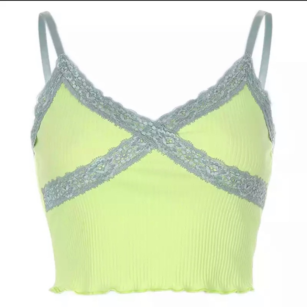 Cami tank top crop top
